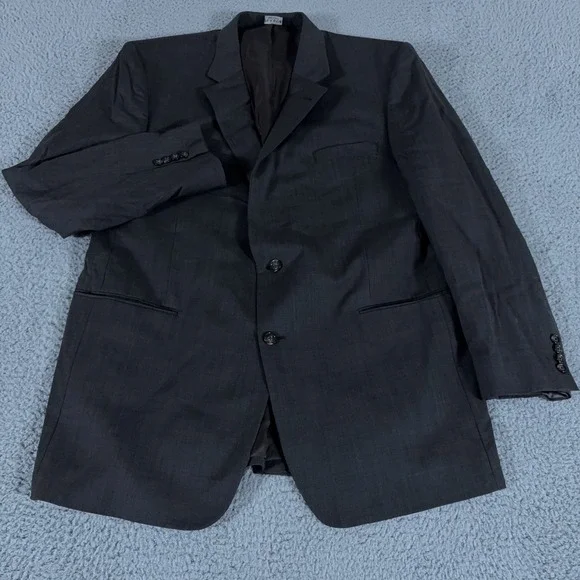 Jos A Bank 2-Piece Suit Mens 48 Long Pants 43x33 Brown Trousers Slacks Jacket